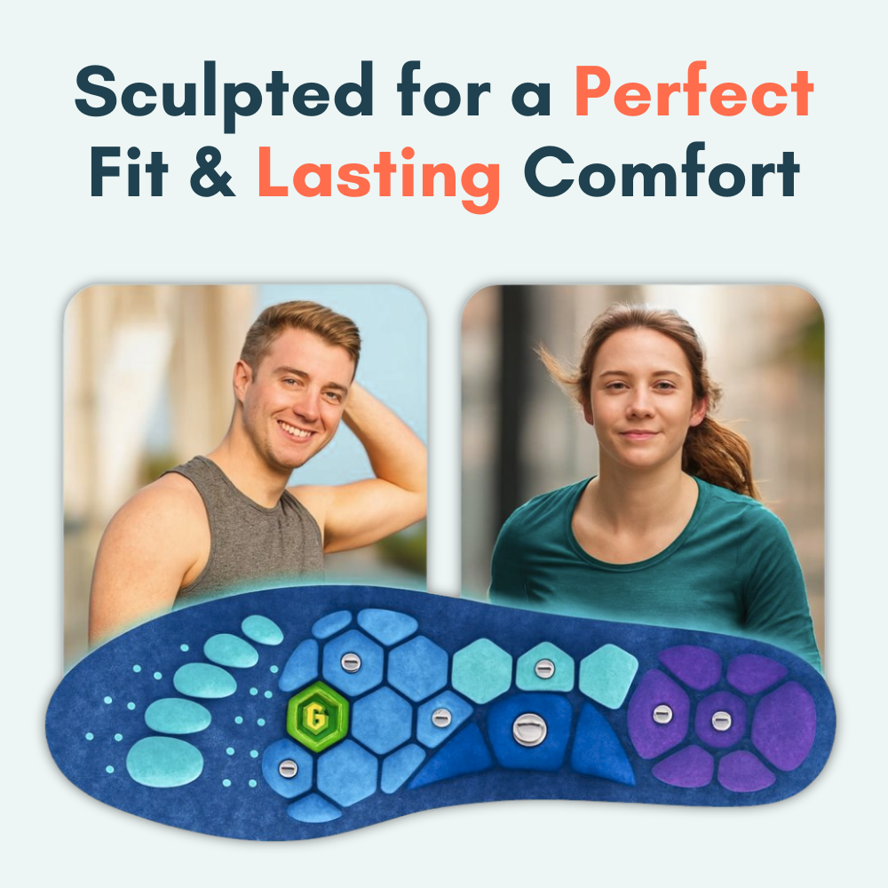 FeetyFirst™ Magnetic Acupressure Insoles