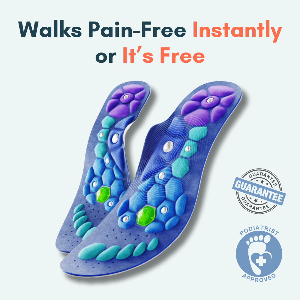 FeetyFirst™ Magnetic Acupressure Insoles