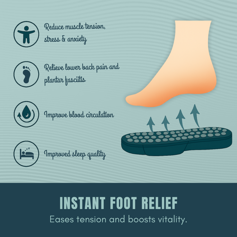 FeetyFirst™ Acupressure Massage Slippers