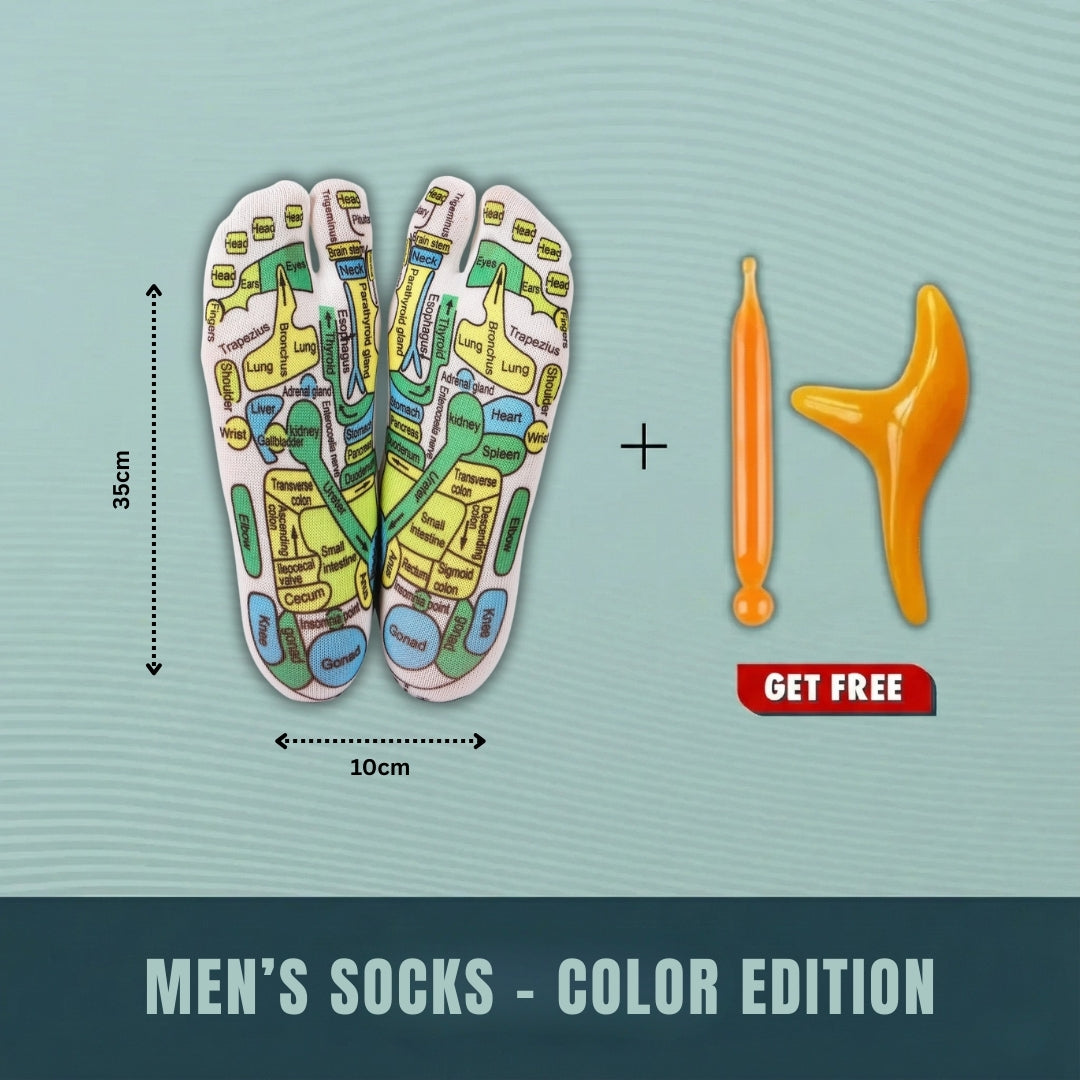 FeetyFirst™ ReflexTherapy Socks