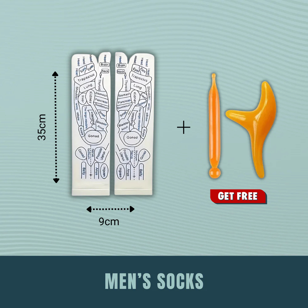 FeetyFirst™ ReflexTherapy Socks